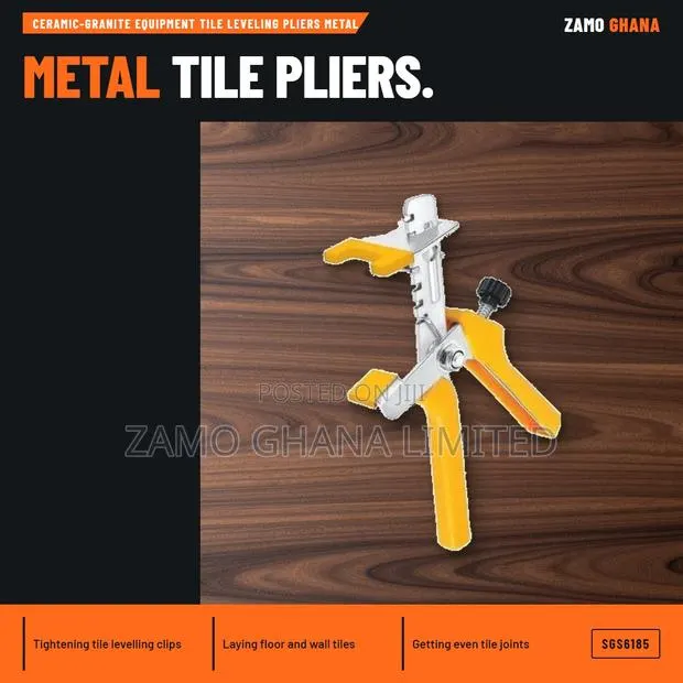 Ceramic-Granite Equipment Tile Leveling Pliers Metal - SGS6185 · Photo 1