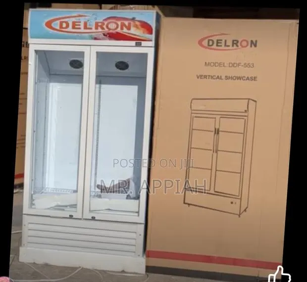 Shop Original Delron 553l 2 Door Display Fridge. · Photo 1