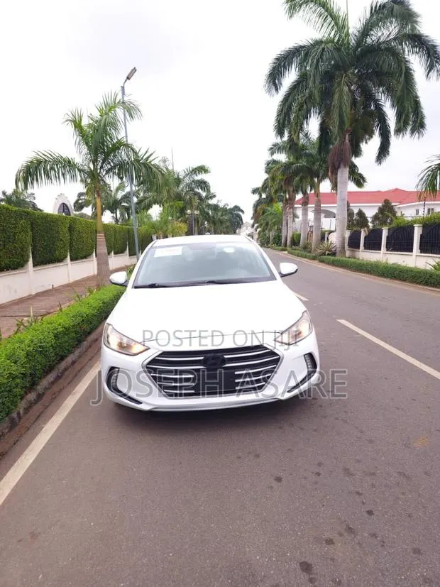 Hyundai Elantra 2017 White · Photo 1