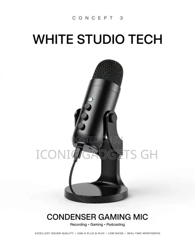USB-C Plug & Play Condenser Microphone · Photo 1