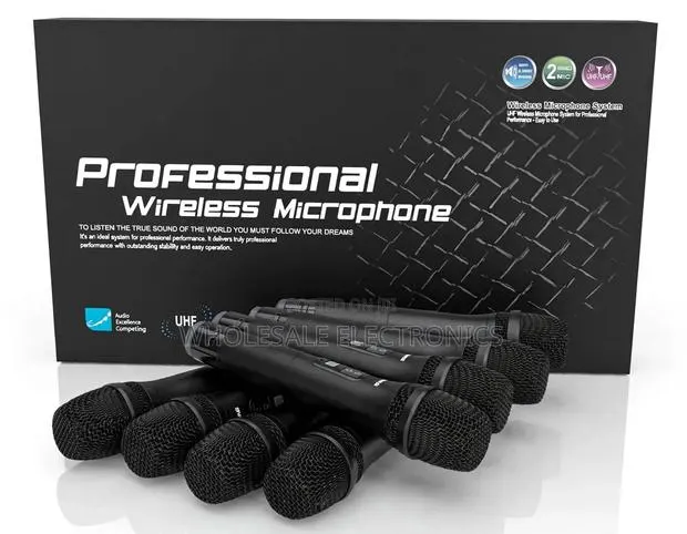 Shure-Am-801- 8-in-1 Professional Wireless Microphone System · Photo 1