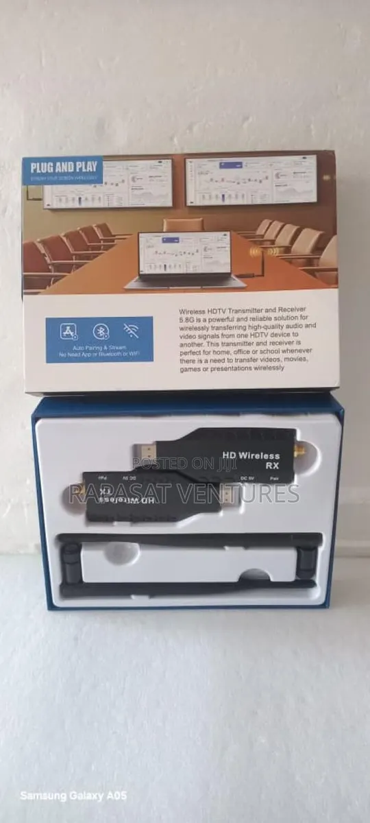 Wireless Hdmi Transmitter and Receiver, 50m(165ft) · Photo 1