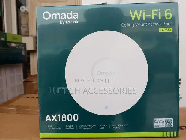 Tp Link Omada Ax1800 Ceiling Mount Wifi 6 Access Point (Eap610 Indoor) · Photo 1