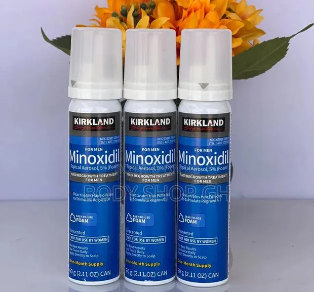Kirkland Minoxidil Foam for Beard Grow, Hairline and Baldness Regrowth · Photo 1