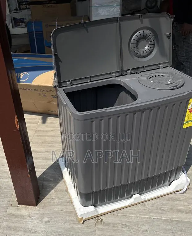 Efficient Nasco 11kg Top Load Washing Machine(Gray)Semi-Auto · Photo 1