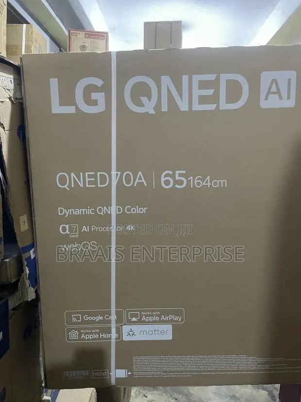 Lg 65 Inch Qned Television · Photo 1