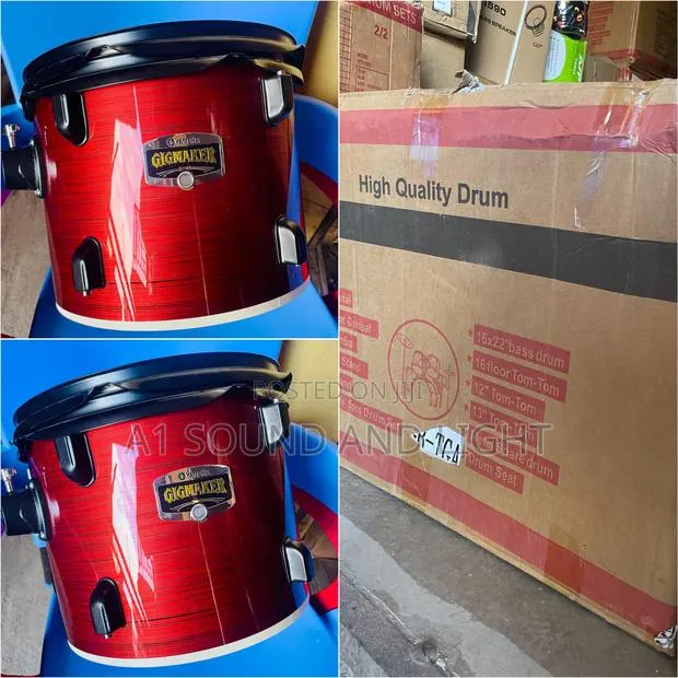Yamaha Gigmaker Drum Set - [Laser Red] · Photo 1