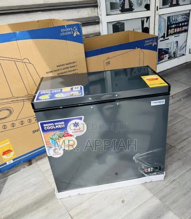 Buy Unique Nasco 1 Door Electric Chest Freezer(Nas200fl)150l,Gray · Photo 1