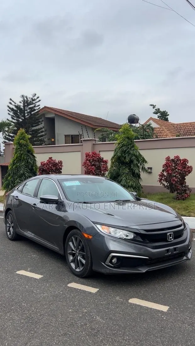 Honda Civic EX Sedan 2019 Gray · Photo 1
