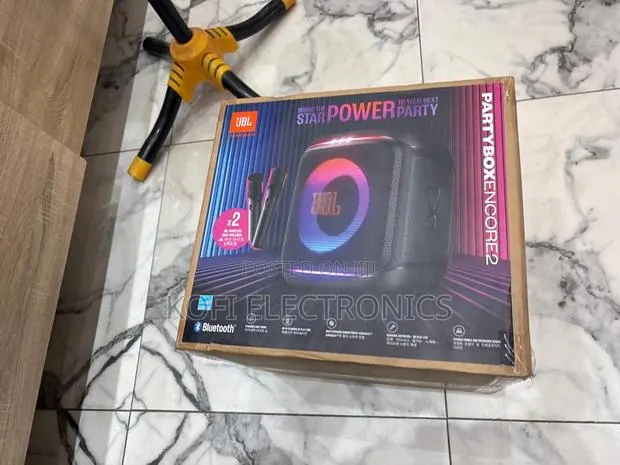 JBL Partybox Encore 2 Portable Speaker With 2 Wireless Mics · Photo 1