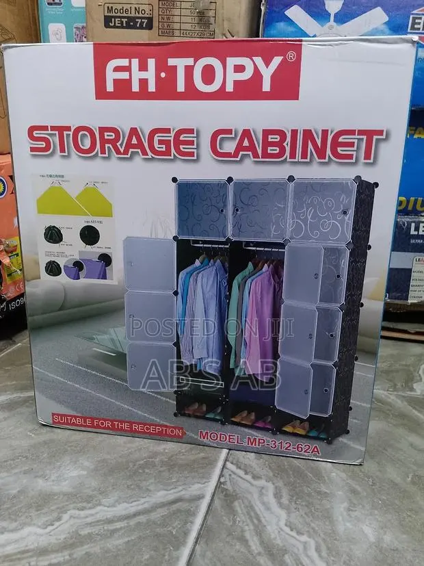 Plastic Wardrobe (12 Cube) · Photo 1