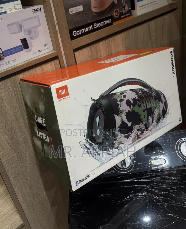 Super Affordable JBL Boombox 3 Bluetooth Speaker(Portable) · Photo 1