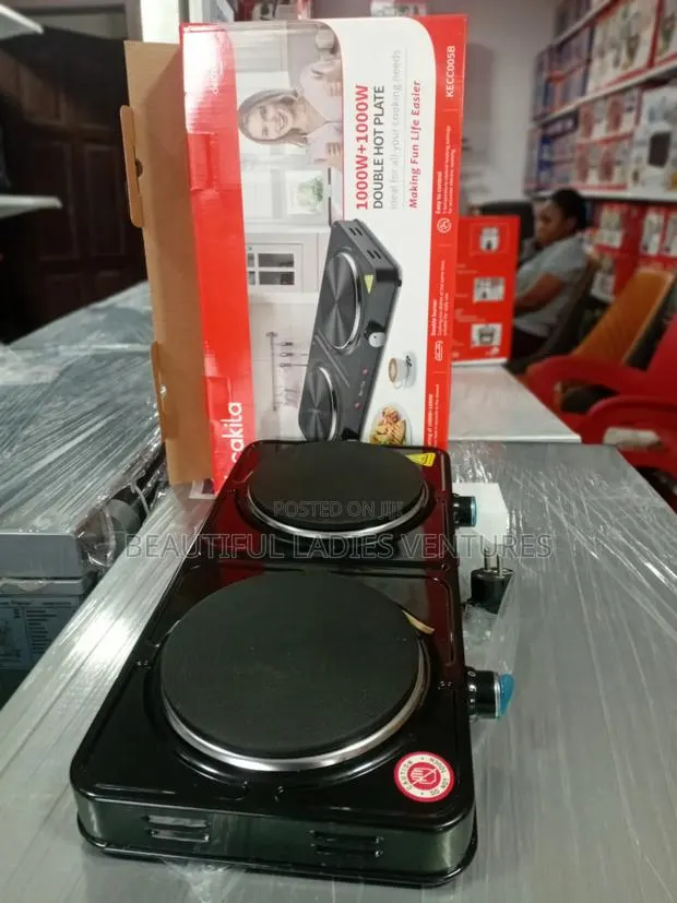 Decakila Double Hot Plate – Ideal for Every Kitchen · Photo 1