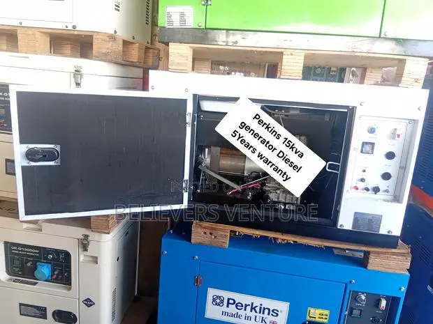 Perkins 15kVA Generator – Industrial-Grade Power for Your Needs · Photo 1