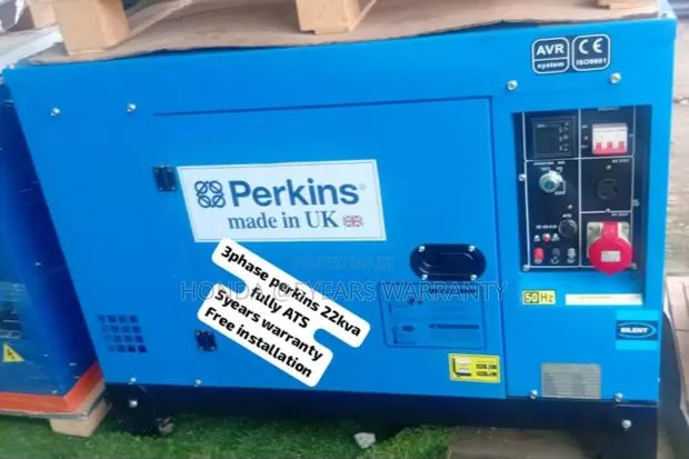 Prime Power Perkins 3phase Generator Fully Ats 22kva Diesel · Photo 1