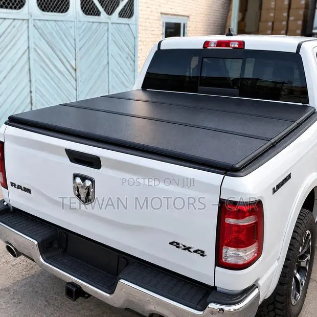 New Hard Tri-Fold Pickup Truck Bucket Cover for Dodge Ram / GMC · Photo 1