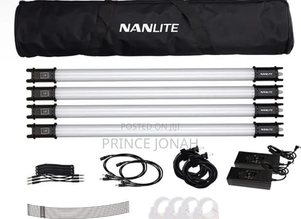 Rent/Hire 4x Nanlite Pavotube 30c 4ft 117cm RGB Tube Light Accra Ghana · Photo 1