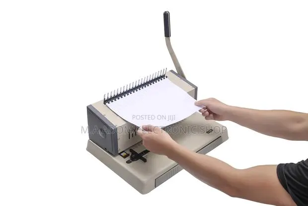 Comb Binding A4 Paper Machine · Photo 1