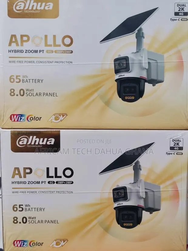 Dahua Dual Lens Solar 6MP PTZ WizColor 4G Network Camera · Photo 1