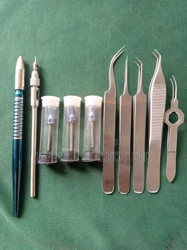 Hair Transplantation Hair Transplant Forceps Set Fue Instruments Kit · Photo 1