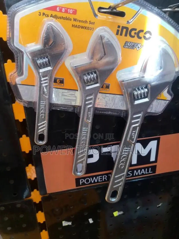 Adjustable Wrench Set Ingco · Photo 1