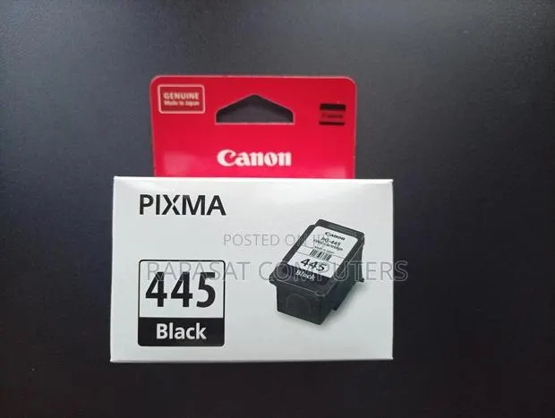 Canon 445 Black Ink Cartridge · Photo 1