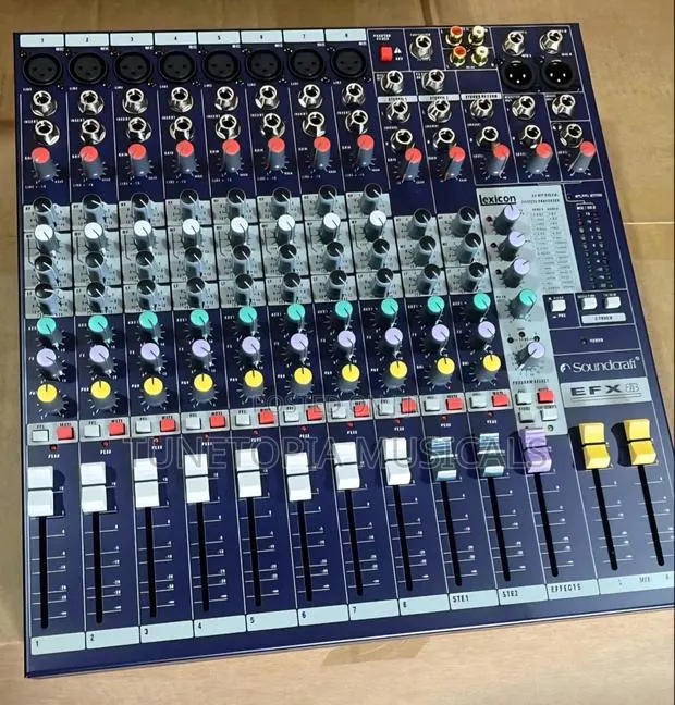 Soundcraft Efx8 8-Channel Analog Mixer · Photo 1