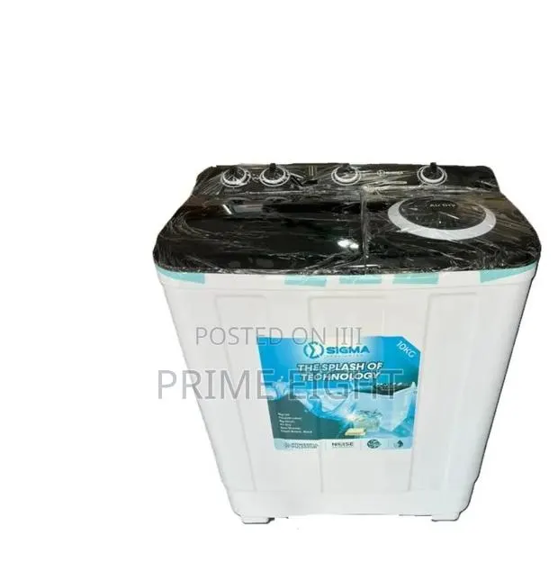 Sigma SWM-TT100 10Kg Twin Tub Semi-Automatic Washing Machine · Photo 1