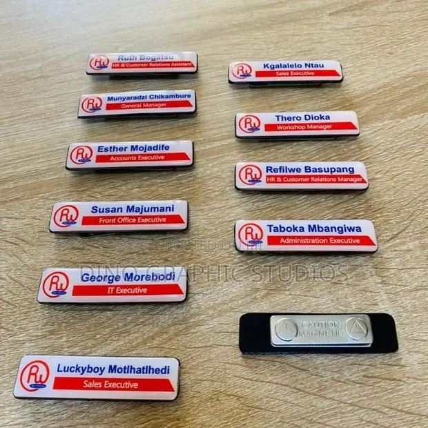 Customized Name Tags · Photo 1