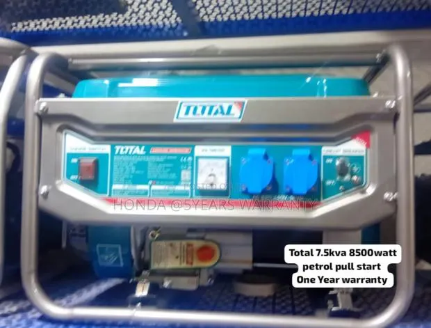 Rugged and Reliable Power Total 7.5kva 8500watt Generator · Photo 1