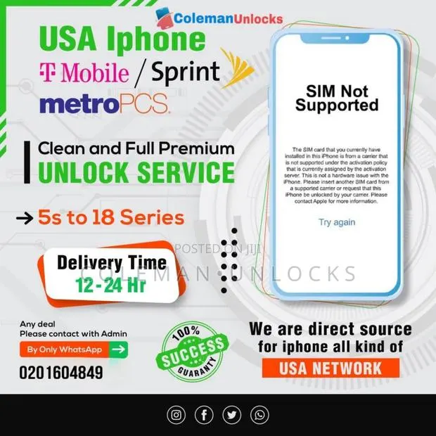T-Mobile/Sprint Permanent Unlock Service · Photo 1