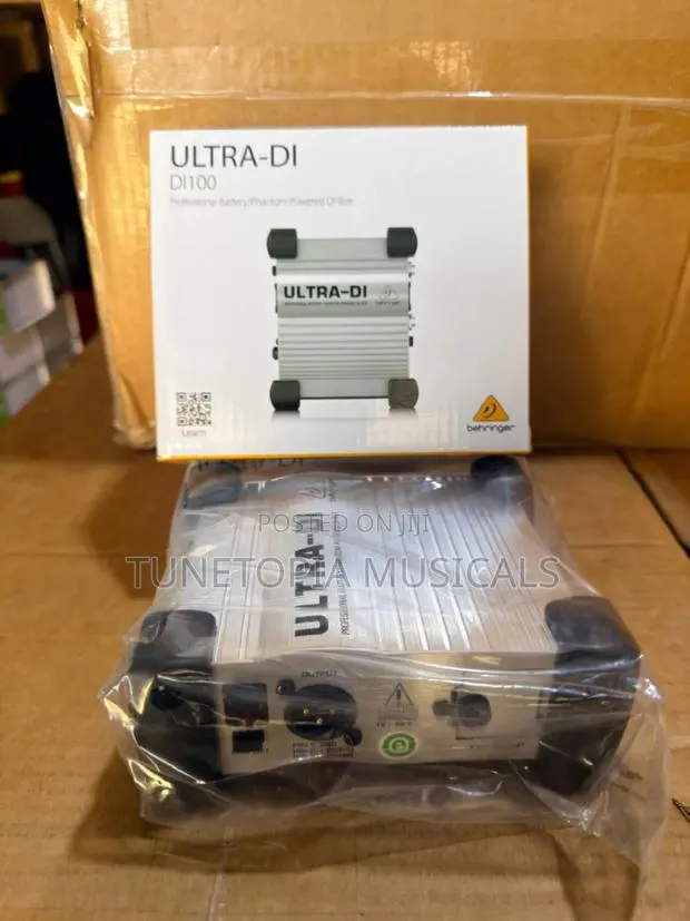Behringer Ultra-Di Di100 Active Direct Box. · Photo 1