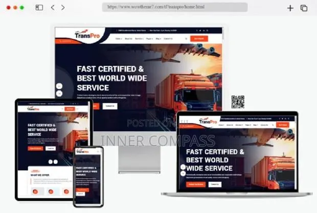 Shipping and Logistics Website · Photo 1