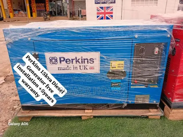 Name Blaster Perkins Diesel Generator 15kva Silent · Photo 1