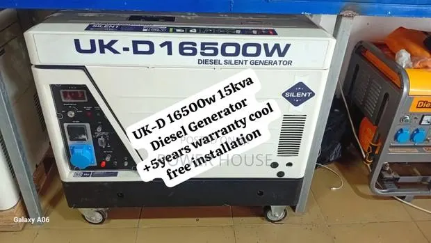 Prompt Machine Uk-D 15kva Diesel Generator Uk-D 16500watts Diesel Cool · Photo 1