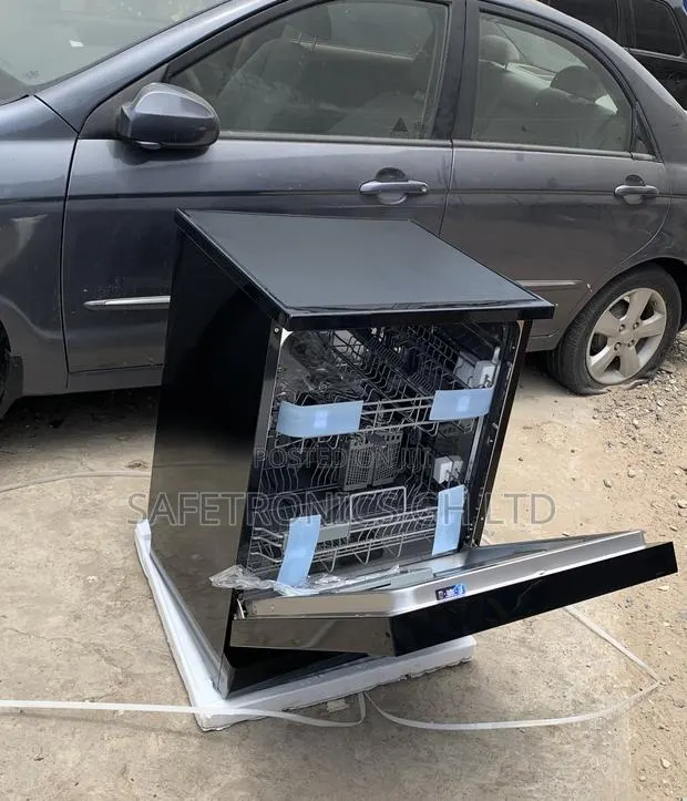 Choose Midea Dishwasher Built-in 14 Plates Black Wqp14-W7703l(b) · Photo 1