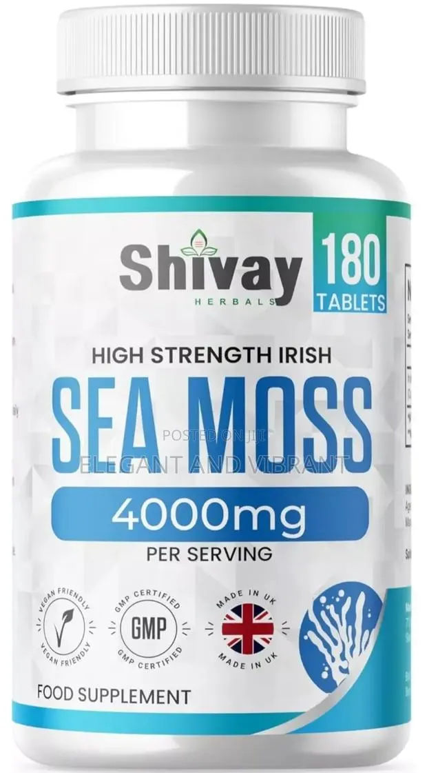 Sea Moss Extract 4000mg Per Serving | 180 Tab 90 Day Supply · Photo 1