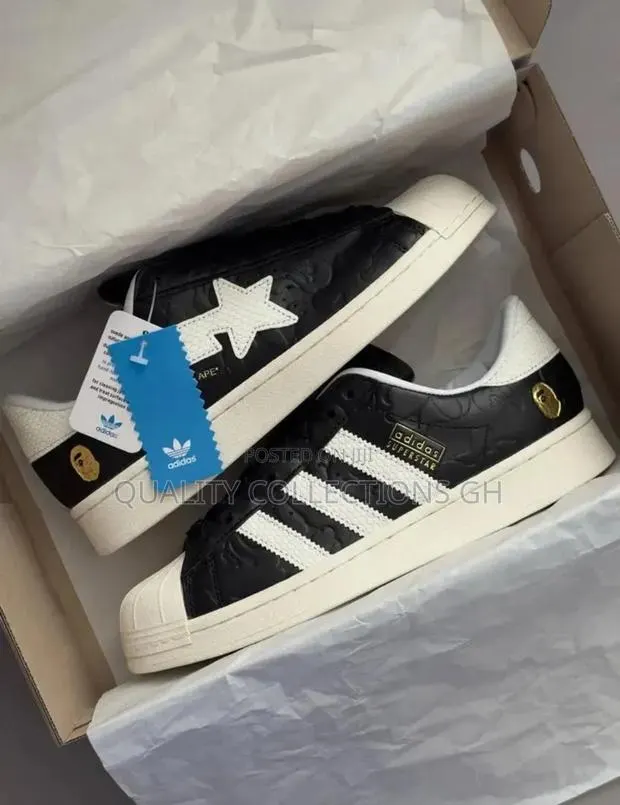 Adidas Superstar Atmos X Bape · Photo 1