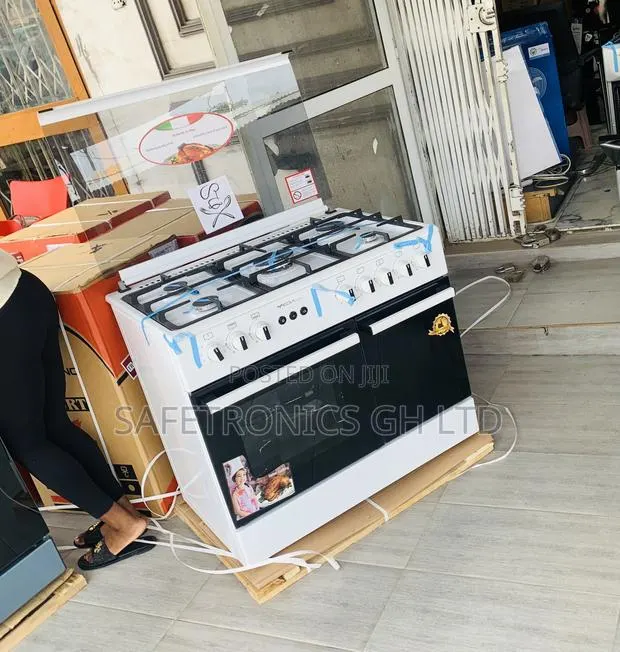 Best Efficiency Mediatech 60x90 White Gas Cooker · Photo 1