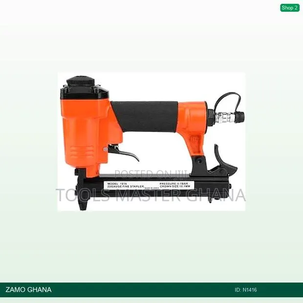 Air Nailer Wide Crown Stapler 8-16mm X10.1mm - N1416 · Photo 1