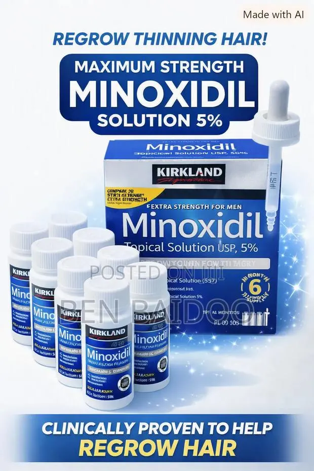 Kirkland Hair Growth Minoxidil Box(Quick & Fast Results) · Photo 1
