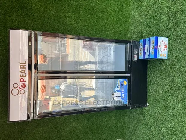 Pearl Glass Display Fridge 568L Fast Cool 2door · Photo 1
