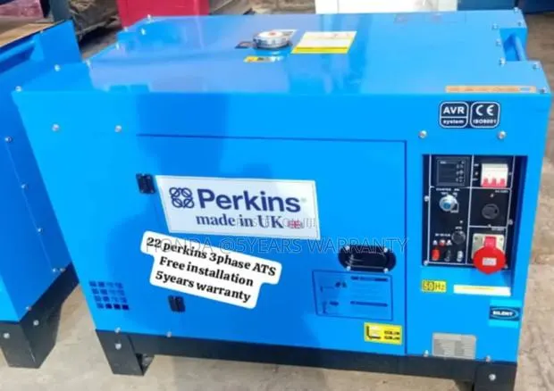Service Support Perkins 22kva 3phase Generator Fully Ats · Photo 1