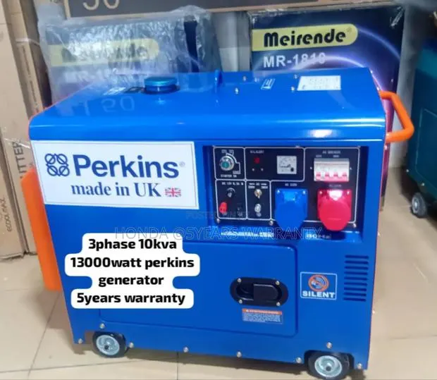 Mobile Power Generator 3phase 10kva 13000watt Perkins · Photo 1