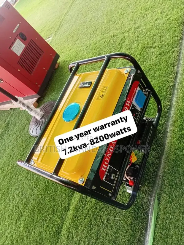 Stabilised Power 7.2kva Petrol Generator · Photo 1