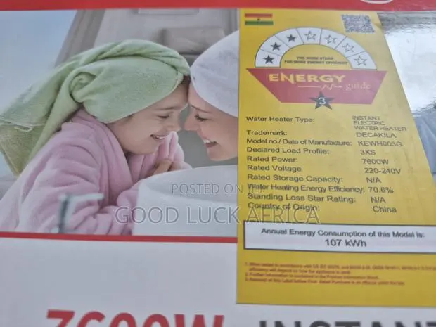 Decakila 7600w Electric Water Heater · Photo 1