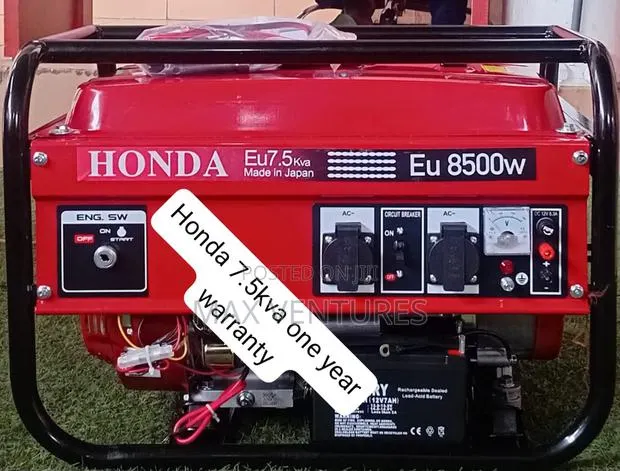 Clean Power Honda 7.5kva Generator7.5kva · Photo 1