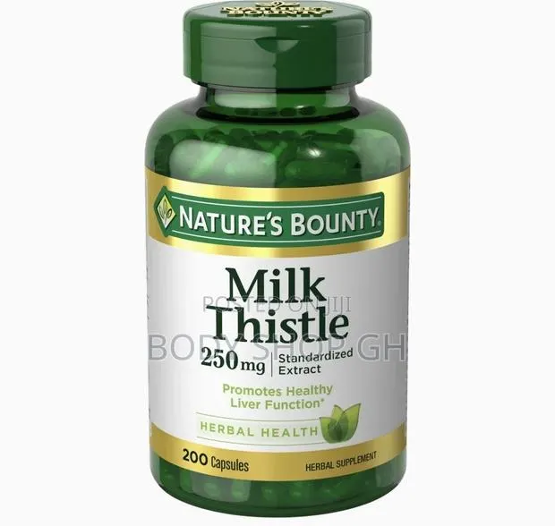 Nature's Bounty Milk Thistle Supplement, 250 Mg,200 Counts · Photo 1
