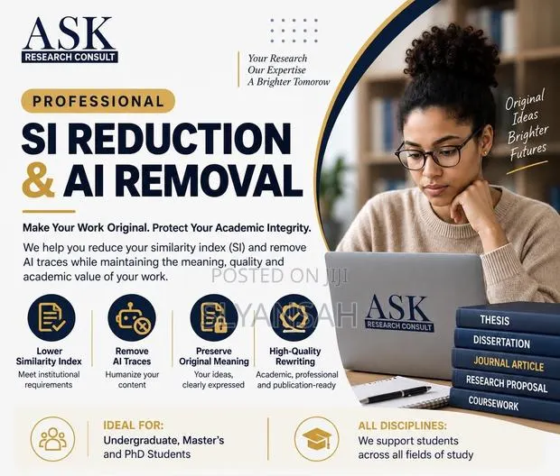 Turnitin SI Reduction & AI Removal · Photo 1