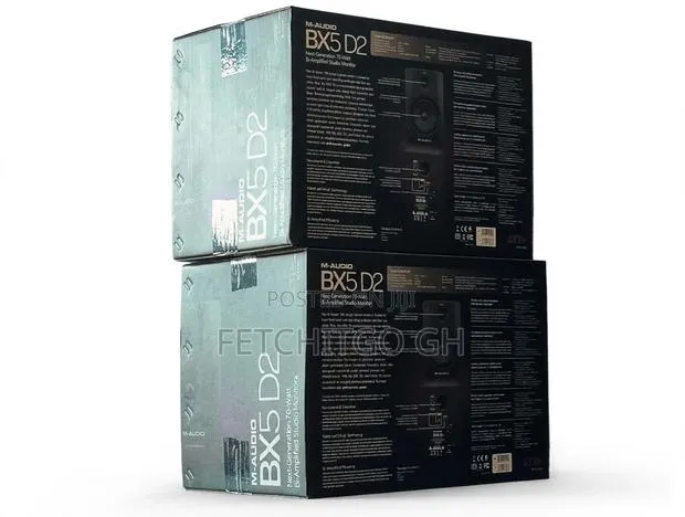 M-Audio BX5 D2 Studio Monitors (Pair) · Photo 1
